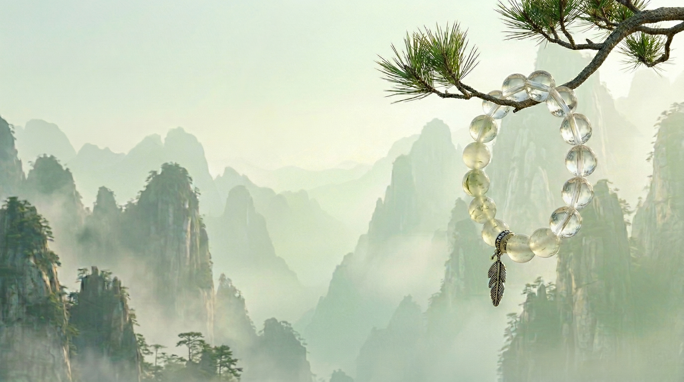 Jade bracelet collection